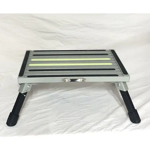 Sicherheits-RV-Treppe Aluminium klappbare Plattformstufe mit Nacht selbstleuchtendes Band nicht - Bild 1 von 4