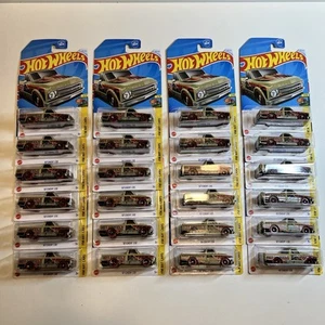 2024 Hot Wheels '67 Chevy C10 Tan 83/250 HW Art Cars 2/10 ART CARS Lot Of 24 - Picture 1 of 5