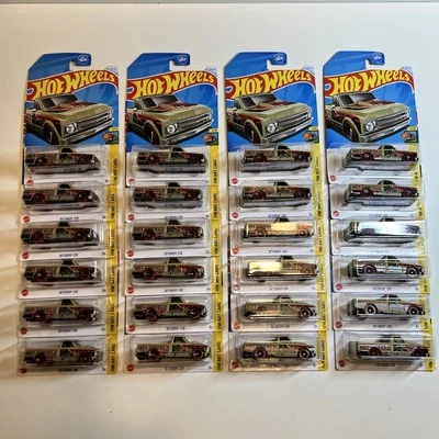 2024 Hot Wheels '67 Chevy C10 Bronceado 83/250 HW Coches Artísticos 2/10 COCHES ARTÍSTICOS Lote de 24 Foto 1 de 4