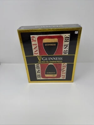 Rompecabezas Front Porch Classics Guinness Beer 1000 piezas lámina acentuada 29x23" Foto 1 de 3