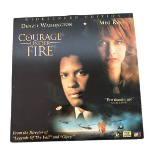 Courage Under Fire Denzel Washington Meg Ryan Widescreen Ed. Laser Disc 1996