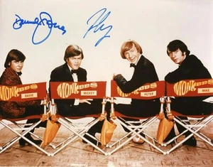 The Monkees Davy Jones & Mickey Dolenz Signed 8x JSA COA Autograph Tork Nesmith - Picture 1 of 3
