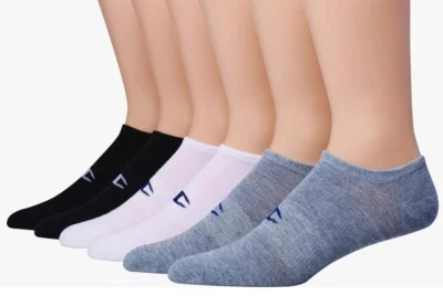 Champion Mujer Calcetines, Doble Seco Calcetines, Crew, Tobillo y No Show, Paquete de 6 Ch509 Foto 1 de 2