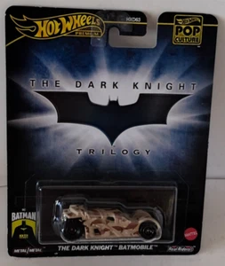 2024 Hot Wheels Premium Batmobile Dark Knight Real Riders Pop Culture READ - Picture 1 of 5