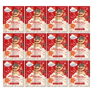 12er Pack Dresdner Essenz Pflegebad Sandmännchen Erdbeer-Duft 12x45 g Badezusatz - Bild 1 von 2