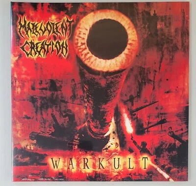 Malevolent Creation Warkult Red Vinyl LP Record new - Image 1 of 2