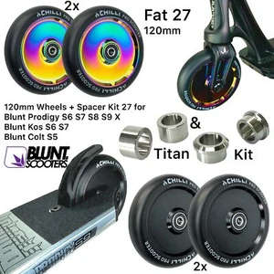 Hollowcore Stunt-Scooter Rollen Set 120mm Nur für Blunt S6 S7 S8 S9 X KOS Colt - Bild 1 von 26