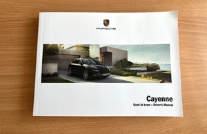 Genuine Porsche 958 Cayenne Drivers Manual WKD948042017 NEW - Picture 1 of 1