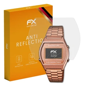 atFoliX 3x folia ochronna ekranu do Casio B640WC-5AEF matowa i odporna na wstrząsy - Zdjęcie 1 z 8