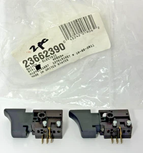 2pc Milwaukee 23662390 PCG12 Switch OEM Replacement Part - Picture 1 of 2