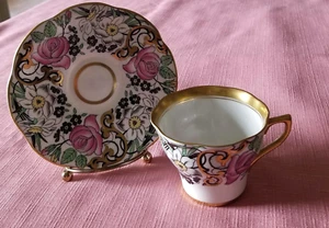 Rosina Queens 4859 Tasse und Untertasse TOP ZUSTAND Made in England - Bild 1 von 7