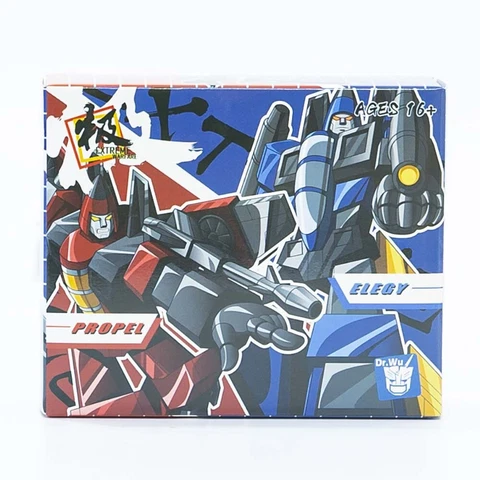 New Dr. Wu Customs DW-E19 Thrust DW-E20 Dirge Action Figure toy in stock Cover