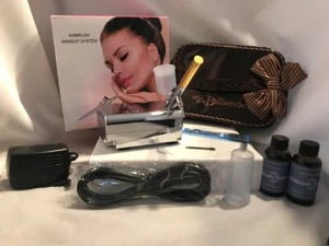 Airbrush Tan PRO sonnenloses Bräunungs-Airbrush-Make-up-System Med. Lösung + Etui - Bild 1 von 12