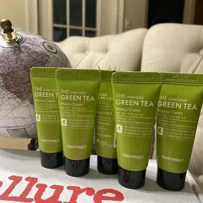 5 шт. TONY MOLY The Chok Chok зеленый чай водянистый крем 0,5 унции N - Изображение 1 из 4