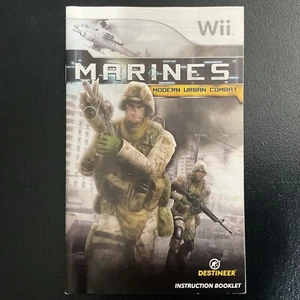 Marines: Modern Urban Combat Nintendo Wii solo manual de instrucciones - Imagen 1 de 2