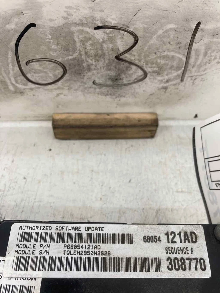 Fits 2008-2010 Dodge Charger Engine/Motor Brain Box OEM#:5150246AE - Imagem 1 de 3