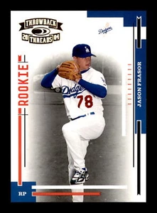 2004 Donruss Throwback Threads #229 Jason Frasor #/100 Los Angeles Dodgers - Picture 1 of 2