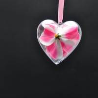 Christmas Tree Ball Fillable Candy Box Bauble Decoration Clear Plastic Ornament