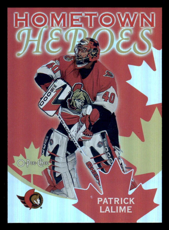 2002-03 O-Pee-Chee Hometown Heroes #HHC11 Patrick Lalime - Image 1 of 2