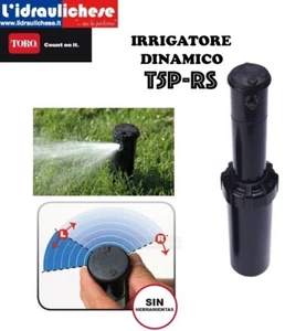 Irrigatore Toro T5P-RS dinamico a turbina da 7,6 a 15,25 m + ugelli, femmina 3/4 - Foto 1 di 2