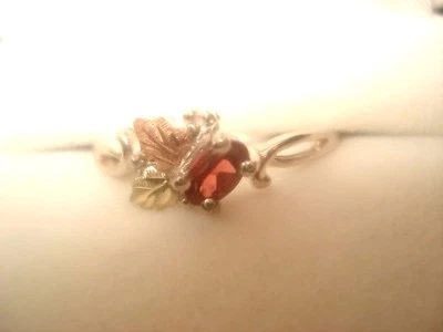 Black Hills GOLD JULY LAB CREATED bIRTH STONE  Sz.5, 6, 7, 8, 9, -,10, 11- - Image 1 of 4