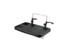 SOPORTE BANDEJA DE BEBIDA PARA COCHE MESA DE TRABAJO NEGRO - Imagen 1 de 5