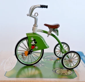 Hallmark Ornaments 1934 Mickey Mouse Velocipede Dreirad Bürgersteig Kreuzer Box - Bild 1 von 1