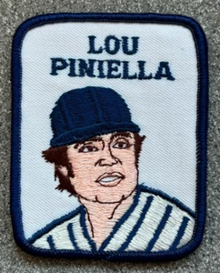 Lou Piniella 1978 New York Yankees MLB béisbol vintage Penn emblema parche jugador - Imagen 1 de 2