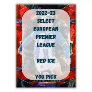 2022-23 Select English Premier League Red Ice (Retail Exclusive) - You Pick - Picture 1 of 21