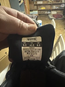 Magnum Damengröße 9,5 schwarz Stiefel Trittpolster. Toller Stiefel - Bild 1 von 3