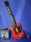Sony PS2 Guitar Hero 2 Gibson Red Octane Wired Controller & Rock Band PS2 Game