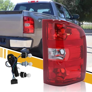 Tail Light Assembly Compatible with Chevy Silverado 07-13 1500 | 07-14 2500 HD 3 - Picture 1 of 7