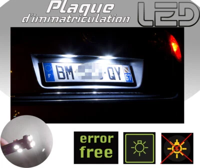 Para Mazda MX-5 MX5 ph3 Bombillas LED Blanco Matrícula Anti Error - Imagen 1 de 3