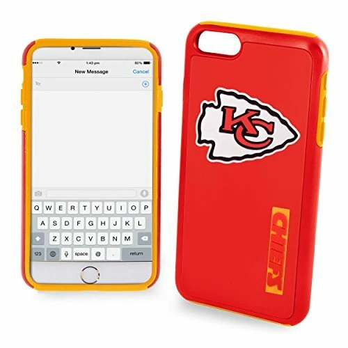 FOCO NFL Kansas City Chiefs Hybrid for iPhone SE (2022, 20), 8, 7, 6S, 6 (4.7") - Image 1 of 1