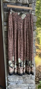 Carol kleiner langer Rock elastische Taille genäht lose Falten.  - Bild 1 von 7