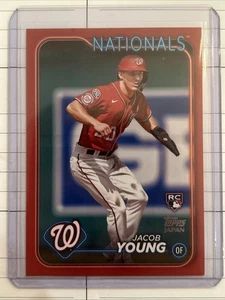 🔥2024 Topps Japan #153 Jacob Young Red /5 Rookie Nationals🔥 - Bild 1 von 10
