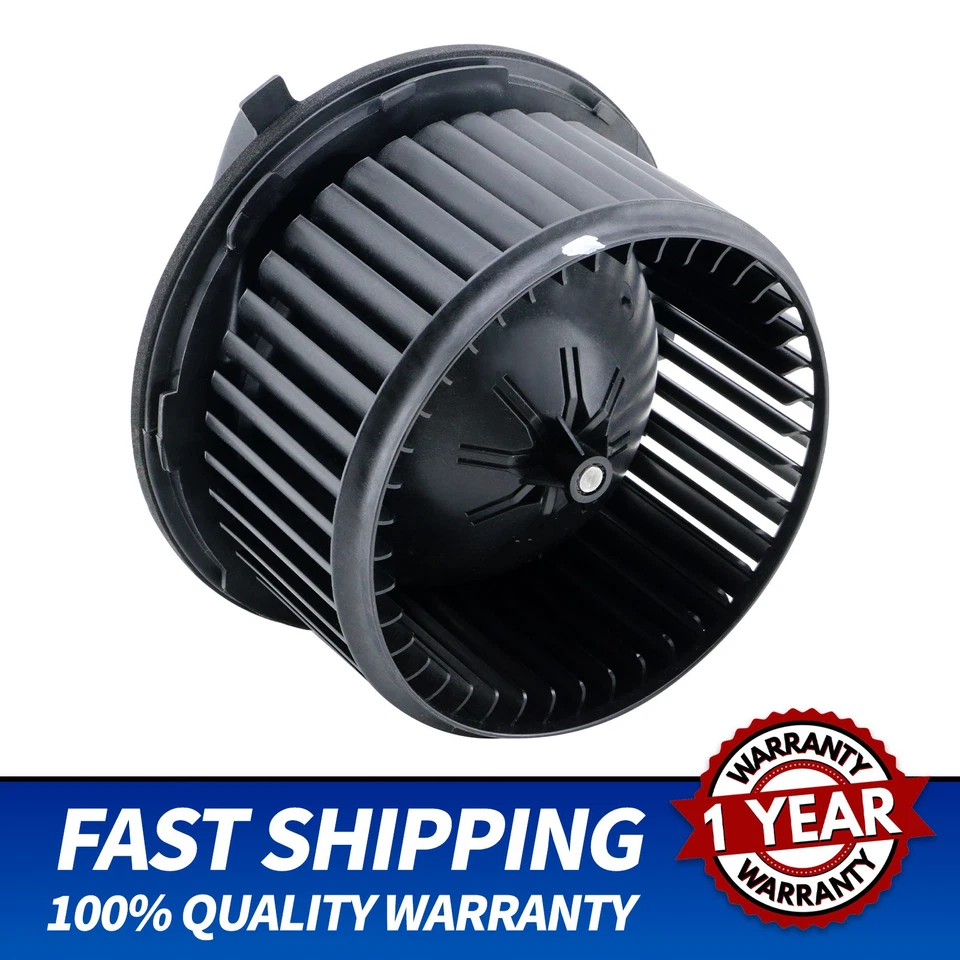 A/C Heater Blower Motor w/ Fan Cage for 07-14 GMC Sierra 2500 HD Sierra 3500 HD Foto 1 de 4