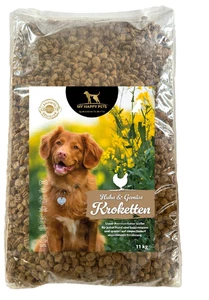 MY HAPPY PETS Hundefutter Adult 65% Huhnkroketten & 10% Gemüsekroketten 3 x 10kg - Bild 1 von 1