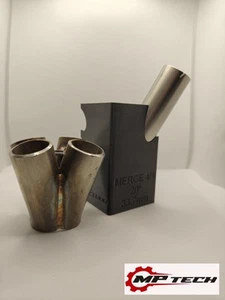 Collettori Scarico - Merge Exhaust Inox 4 In 1 Dima Taglio Tubo 42.4mm - Foto 1 di 8