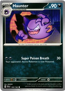 Haunter 103/162 SV05: Temporal Forces Regular - Picture 1 of 2