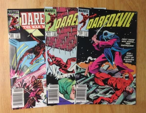Lot of *3* HTF Newsstand DAREDEVIL! #199, 211, 224 (VF/VF+) *Bright & Glossy!* - Picture 1 of 8