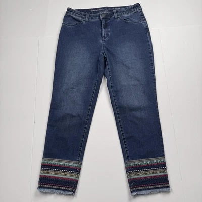 Pantalones de mezclilla Chicos para mujer 0,5 (30x25) azules perfectos elásticos novia ajustados bordados Foto 1 de 4