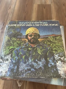 Visions Of A New World Lonnie Liston Smith & Cosmic Echoes 1975 Flying Dutchman - Foto 1 di 1