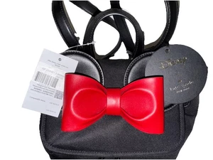 Kate Spade Disney Minnie Mouse Rucksack Handtasche schwarz Nylon neu mit Etikett $ 479 - Bild 1 von 24