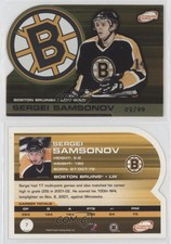 2002-03 Pacific Atomic Gold /99 Sergei Samsonov #7