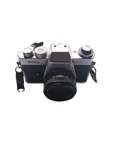 Yashica FR1 35mm SLR Film Camera with ML 50mm 1:1.7 Lens 52mm Tiffen  - Picture 1 of 3