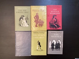 6 Trollope Oxford World Classics  Eustace Diamonds Phineas Finn Redux HCDJ 1960s - Picture 1 of 23