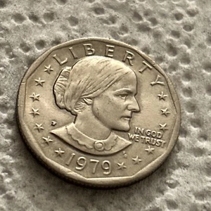 1979 Susan B Anthony Liberty FG - Frank Gasparro ONE DOLLAR U.S. Coin "P" - Picture 1 of 2