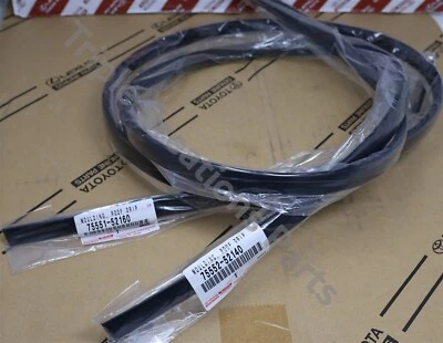 Toyota Yaris 2007-2011 Sedan Roof Drip Moulding Side Finish LH & RH Pair OEM - Image 1 of 4