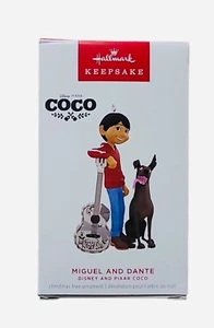Hallmark Keepsake Ornament 2024 Miguel y Dante Disney y Pixar Coco Nuevo en Caja Cachorro - Imagen 1 de 5